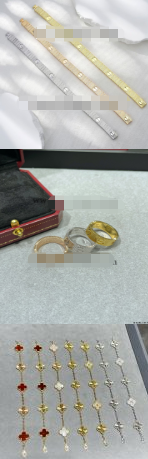 621429563 LOVE Flexible Unlimited Bracelet and ring and Vintage Alhambra Bracelet