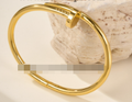 621429619 Nail Bracelet Classic Model Yellow Gold