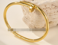 621429619 Nail Bracelet Classic Model Yellow Gold
